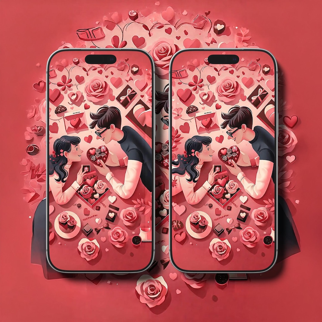 Valentine Love Phone Live Wallpaper | MP4 JPG for Android| Nature Theme