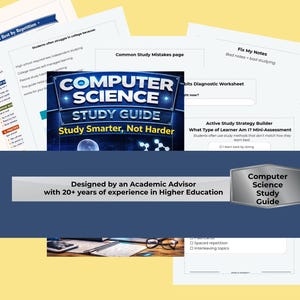 Computer Science Study Guide | Study Smarter, Improve GPA (Digital Download) image 8