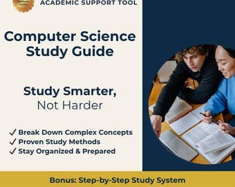 Studiegids computerwetenschappen | Studeer slimmer, verbeter GPA (digitale download)