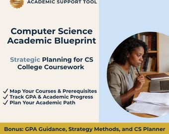 Academische blauwdruk informatica | CS Study System, semesterplanner (digitale download)