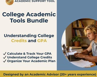 Lot d'outils académiques | Guide GPA + Comprendre les crédits universitaires + Calculateur GPA