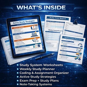 Computer Science Study Guide | Study Smarter, Improve GPA (Digital Download) image 3