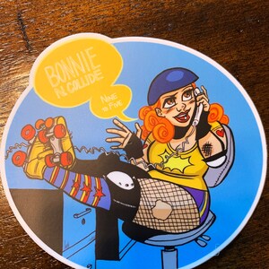 Bonnie N. Collide, Nine to Five Sticker