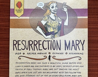 Resurrection Mary 5 x 7 Print