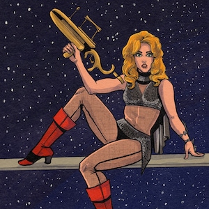 Barbarella Art Print image 1