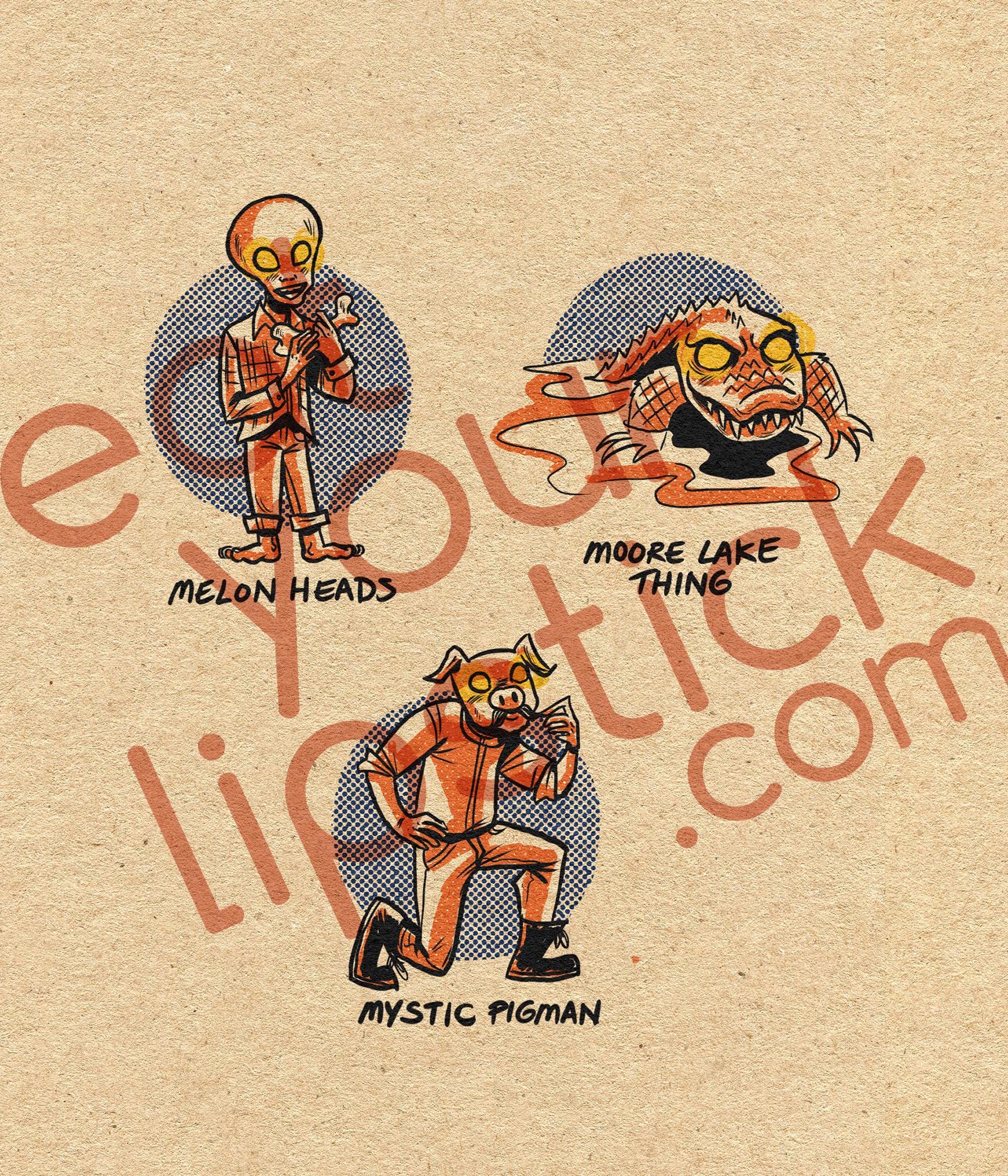 Famous Cryptids of Connecticut - Etsy
