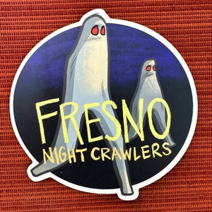 Fresno Night Crawlers Sticker