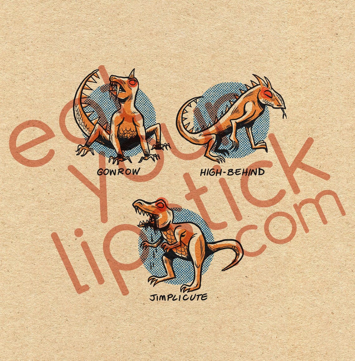 Famous Cryptids of Missouri 8 X 10 Print - Etsy