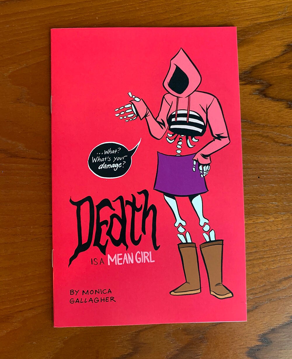 Death is a Mean Girl // Mini Comic Zine - Etsy