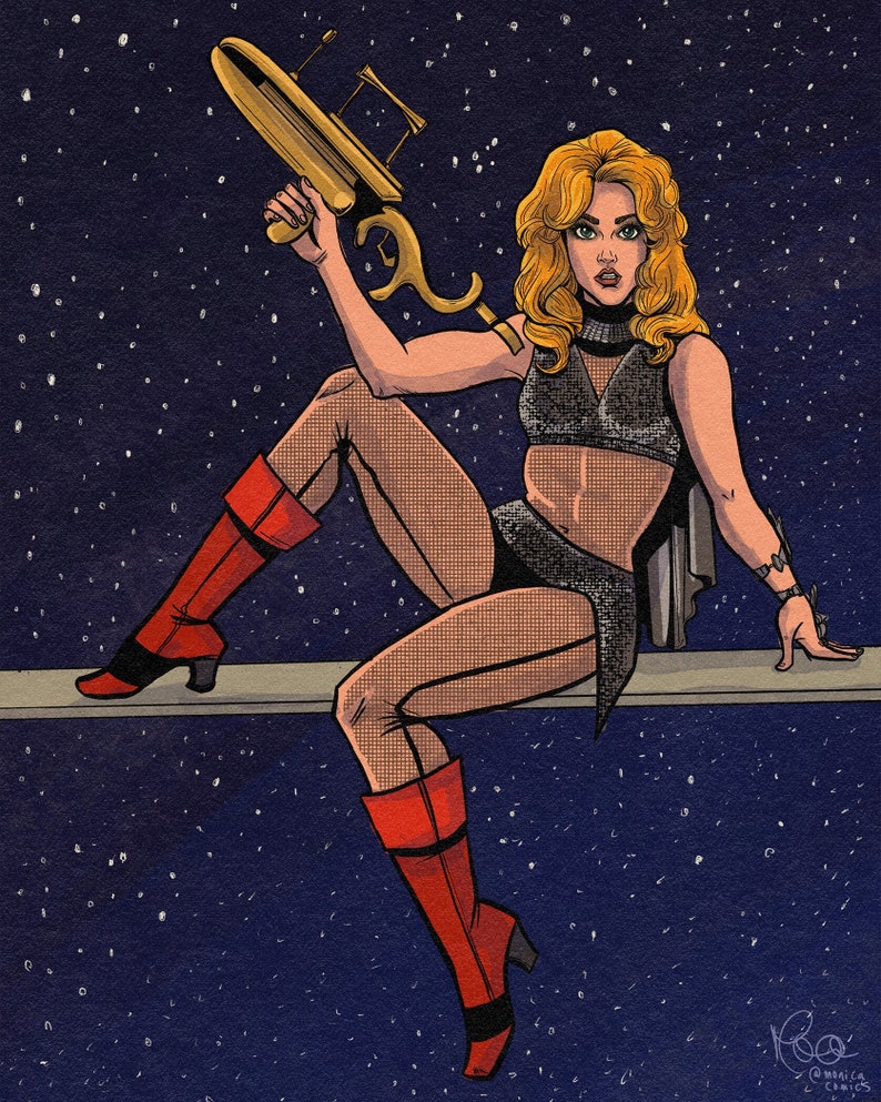 Barbarella Art Print image 1