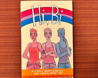Olá, Bi // mini revista em quadrinhos
