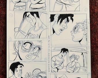 ORIGINAL ART - Assassin Roommate S2 Ch.51 Pg.254