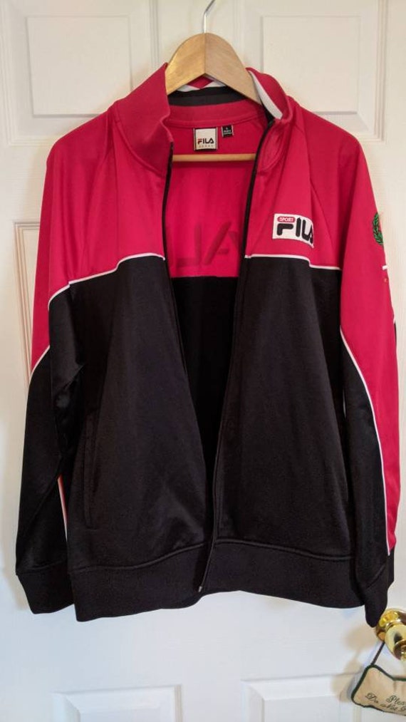 Fila Italia Soccer Field Jacket Men s Large Etsy
