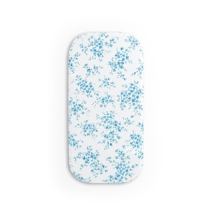 Blue Floral Pattern Phone Click-On Grip | Pop Socket Alternative