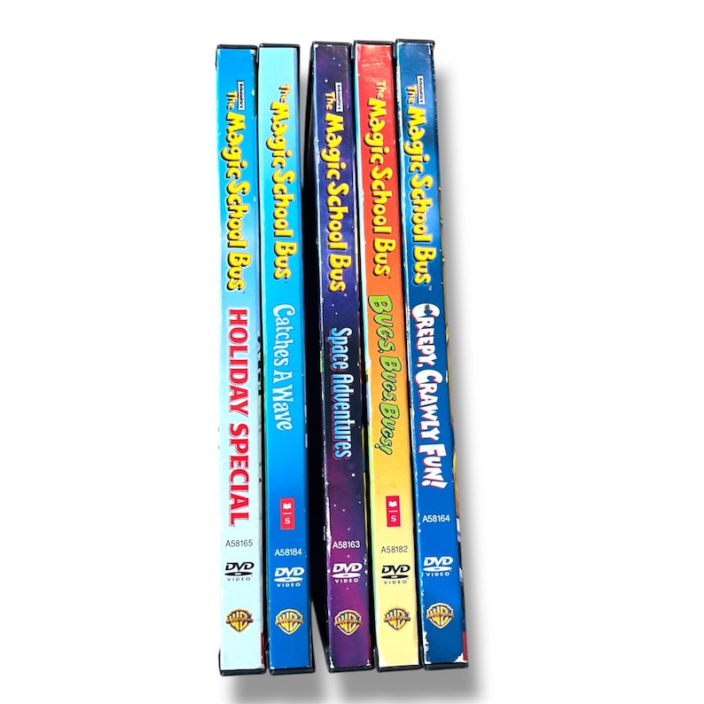 The Magic School Bus DVD Set Lot of Five - Etsy