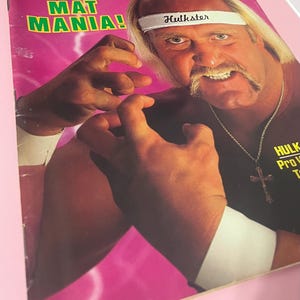 Vintage 1985 Sports Illustrated - Hulk Hogan "Mat Mania" Cover - Wrestling Collectible Magazine image 5