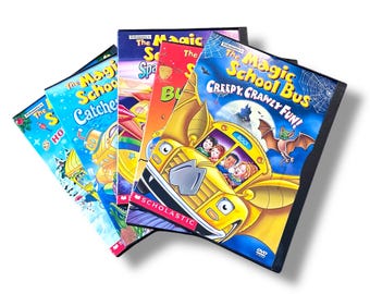The Magic School Bus DVD set Lot of five