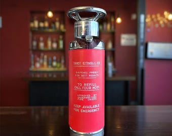 Vintage "Thirst Extinguisher" Cocktail Shaker/Decanter