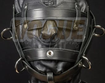 Capucha de triple correa de alta resistencia, máscara con capucha ajustable y segura, tocado duradero, ideal para cosplay y disfraces.