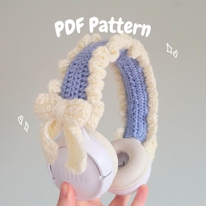 Crochet at ear headphone cover - Etsy 日本