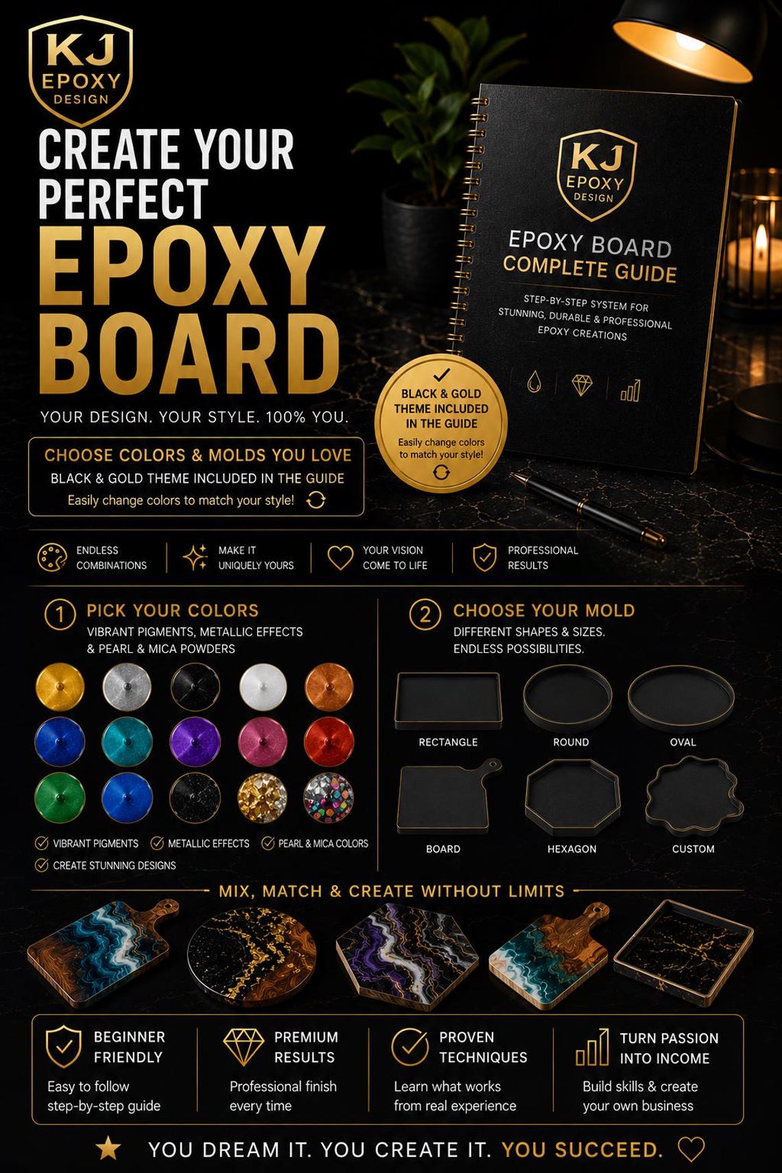 Make Your First Epoxy Board – Simple Step-by-step Epoxy Guide (no ...