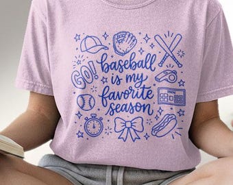 Baseball is my favorite season PNG SVG for sublimation, coquette retro baseball shirt design, game day vintage graphic