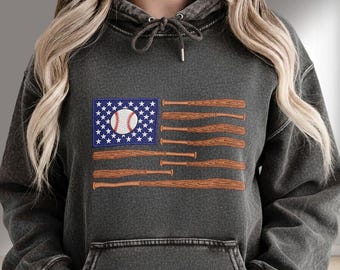 American flag baseball PNG for sublimation, patriotic USA baseball design, 4th of July retro sports shirt graphic