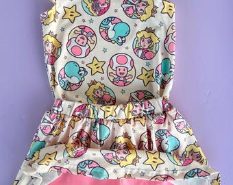 Peach Princess Toad Skort Outfit Girls