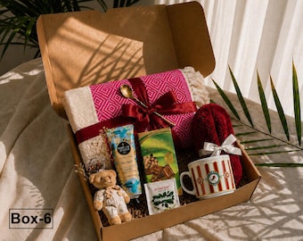 Care Package For Her, Birthday Gift Basket, Get Well Soon Gift, Gift Box For Women, Hygge Gift Box, Thinking Of You Gift, Self Care Package