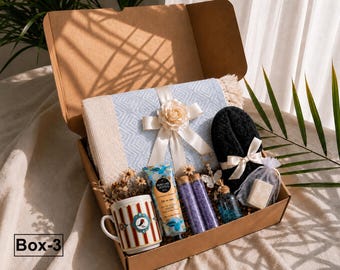 Sympathy Gift Box, Care Package For Her, Care Package, Sending Love and Hugs, Thinking of you Gift Box, Hygge Gift Box With Blanket