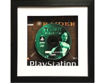Tomb Raider Playstation Game Framed Wall Art - Christmas Birthday Gift Present Picture