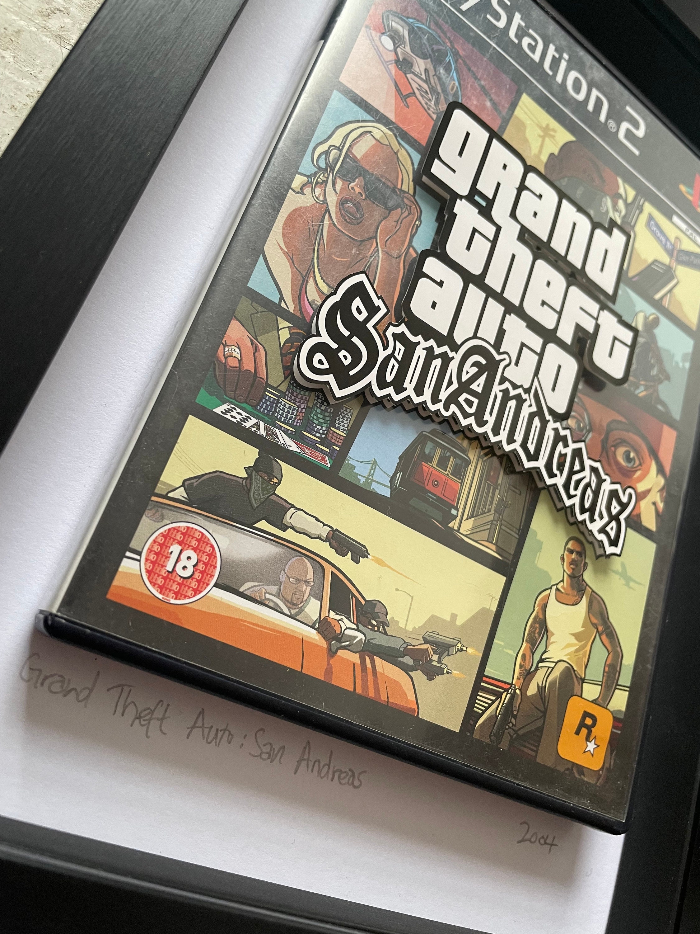 GTA San Andreas Stories PlayStation 2 Box Art Cover by ThyRedSkull