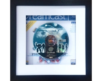 Phantasy Star Online Sega Dreamcast Framed Wall Art - PAL Present gift Birthday Christmas Leaving Do House Warming