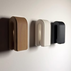 Selbstverriegelnder Aufhänger | Schwerkraft-Handtuchhaken | Handtuchhalter im 3D-Druck