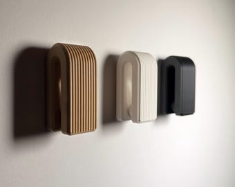 Selbstverriegelnder Aufhänger | Schwerkraft-Handtuchhaken | Handtuchhalter im 3D-Druck