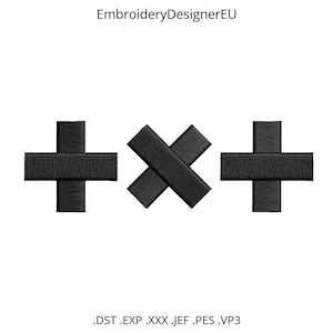 TXT Embroidery, Tomorrow X Together Logo Embroidery File, Kpop Embroidery Pattern, Digital Download, K-pop Machine Embroidery, 4 Sizes.