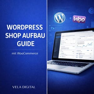 WordPress Shop erstellen WooCommerce | Online Shop aufbauen | E-Commerce Guide Deutsch | 48 Seiten | Günstiger als Shopify