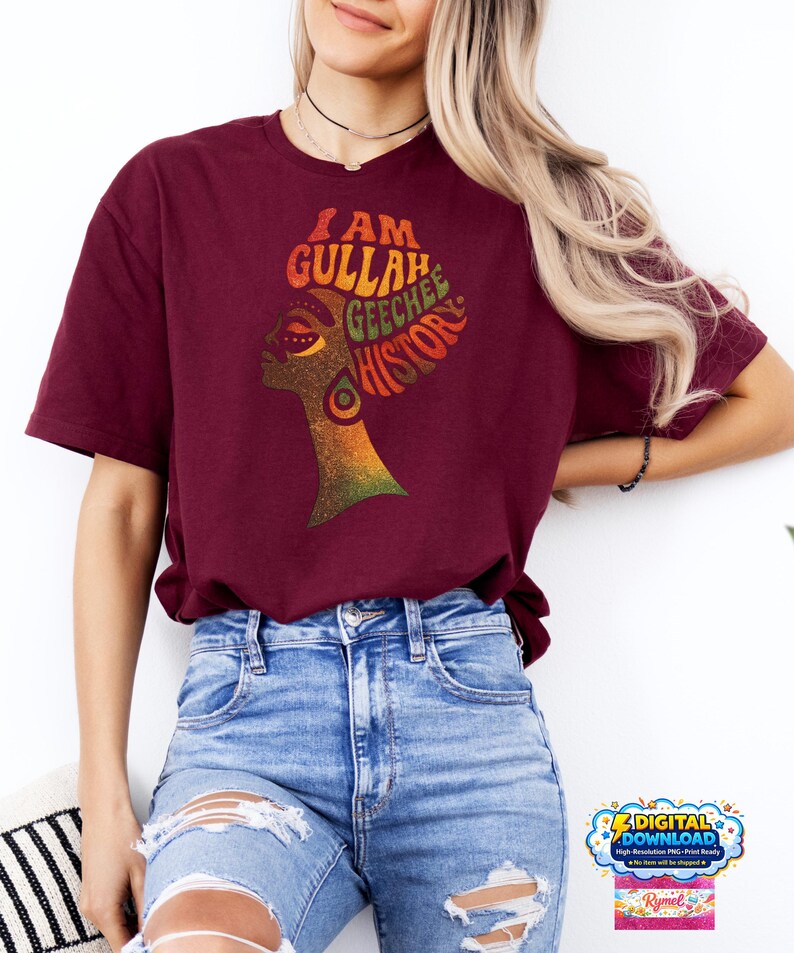 Gullah Geechee Geschichte PNG Afro Frau Silhouette Schwarze Kultur ...