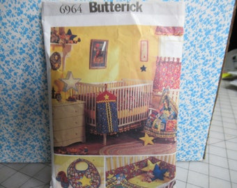 Babys room decoration pattern, Butterick 6964  cut pattern