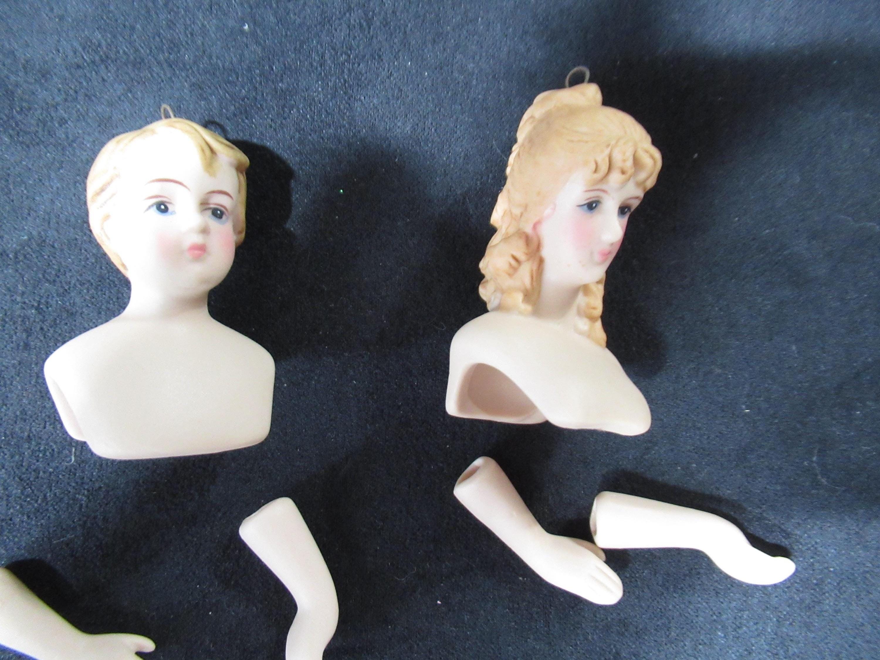Vintage Porcelain Doll Parts - Etsy