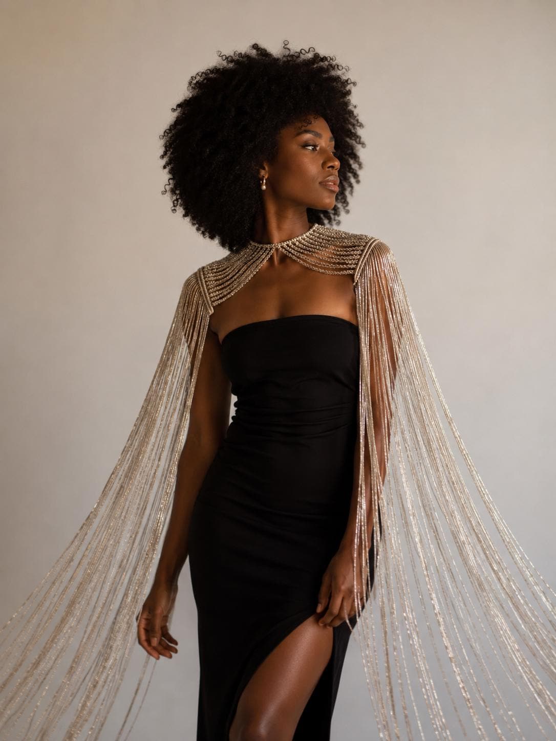 beaded festival dress Nasty Gal Women's Ombre Beaded Tassel Mini Dress