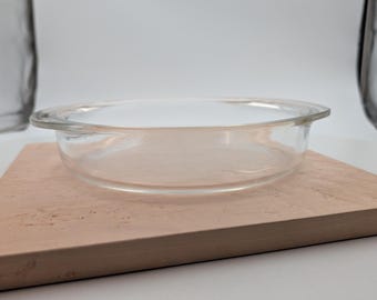 パイレックス #221 オリジナル クリアガラス 8インチ ケーキ型（取っ手付き）