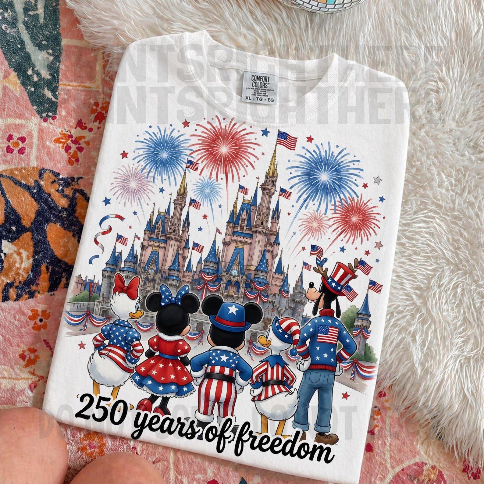 Mickey 4th of July Png Desigb: Patriotic American Flag Designs (digital ...