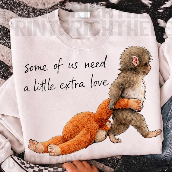 Dear Punch Png, Punch Monkey Png, Viral Baby Monkey Inspired Png, Emotional Plush Toy Illustration (Digital Download)