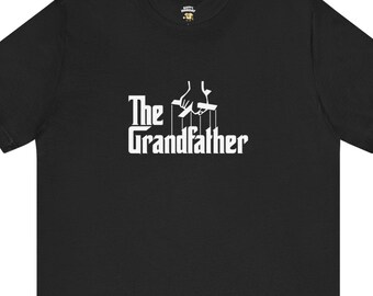 The Grandfather Parody Mafia Movie Graphic Minimal Vintage Crime Film Humor Unisex T-Shirt