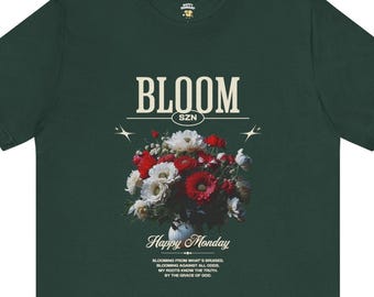 Bloom SZN Floral Graphic Tee - Inspirational Unisex T-Shirt