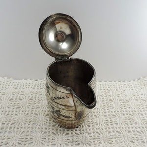 Antique Simpson Hall Miller Silver Plate Syrup image 5