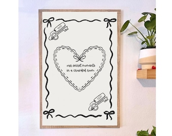 Heated Rivalry Art Print, Hockey Romance Book Wall Art (Digital Download)