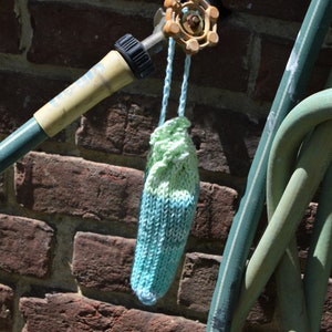 Garden Drawstring Soap Bag, Soap Scrap Saver Bag, Cotton Drawstring Bag, Zero Waste, Ready to Ship image 8