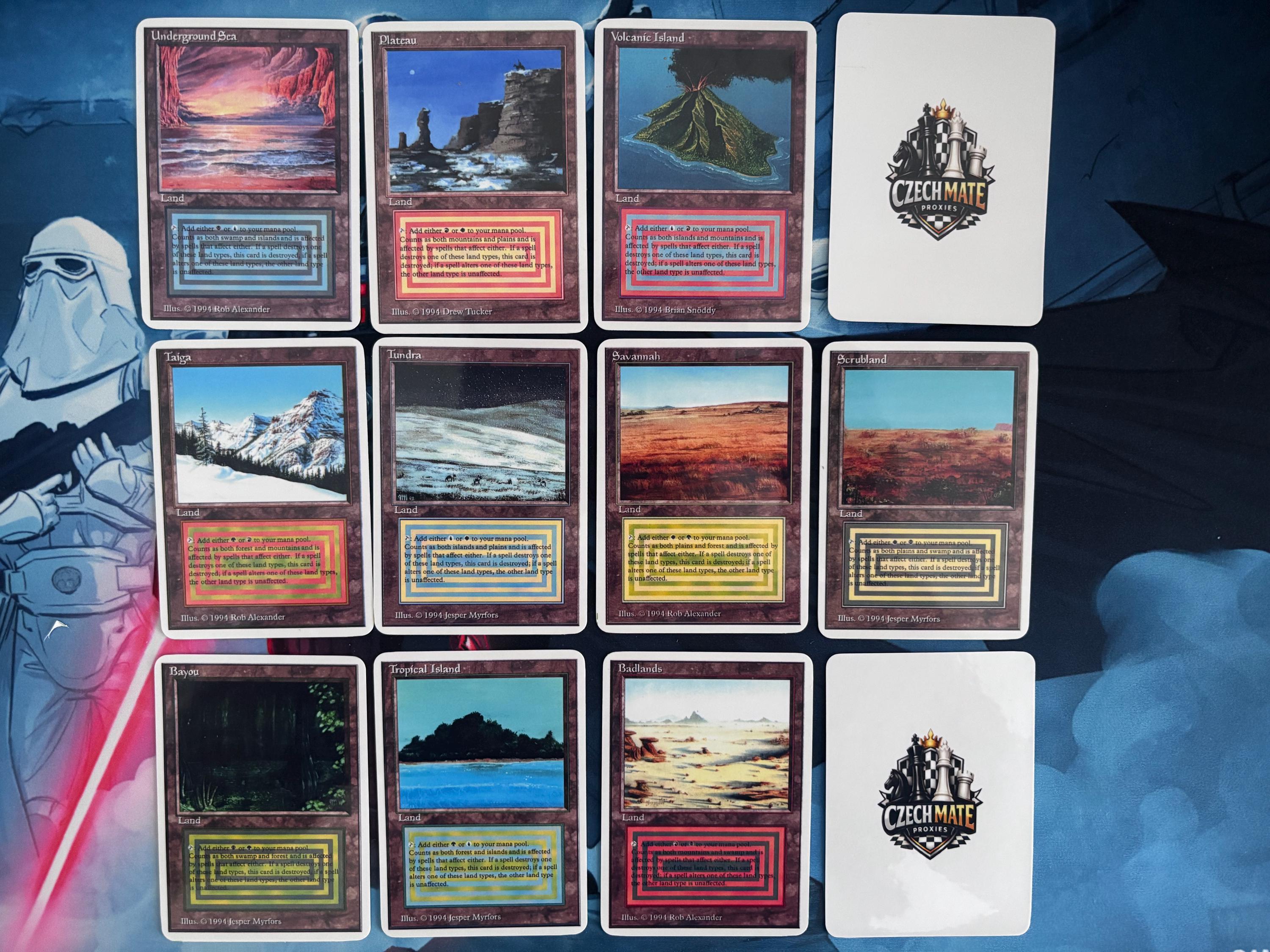 Proxy mtg dual lands - Etsy 日本